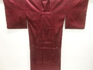 未使用品　刷毛目模様雨コート